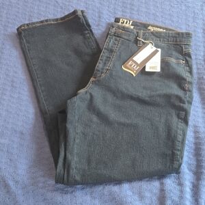 FDJ Women's Dark Gray Straight Leg Jeans